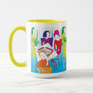Taza Mah Jongg Yes Mug