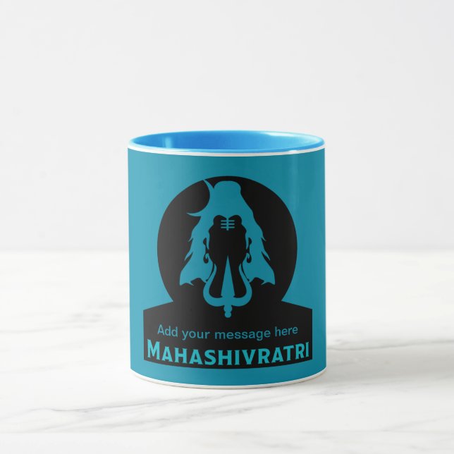 Taza Maha Shivratri - Feliz Maha Shivratri (Centro)