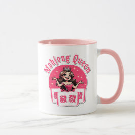 Taza Mahjong Queen Coffee