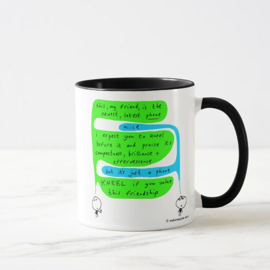 Taza mahoney Joe - el teléfono más nuevo