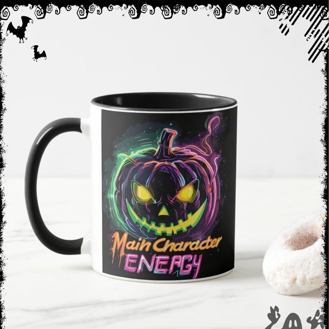 Taza MainCharacterEnergy | ExDesigner | Halloween (Subido por el creador)