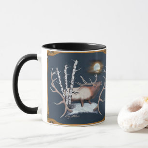 Taza Majestic Bull Elk