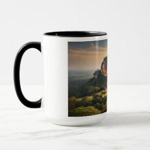 Taza "Majestic Sigiriya: Artista en una taza"
