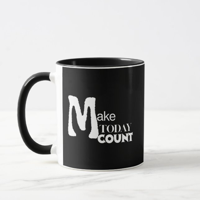 Taza Make Today Count Daily Focus (Izquierda)