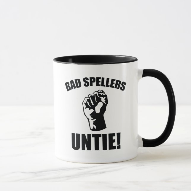 Taza ¡Malas Hélices Desatadas! (Derecha)