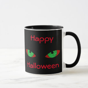 Taza Males de ojo Halloween