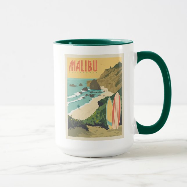 Taza Malibu, California (Derecha)