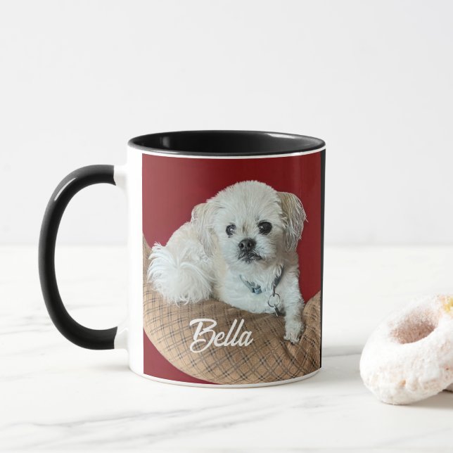 Taza Malshi Combo Con Texto (Con donut)
