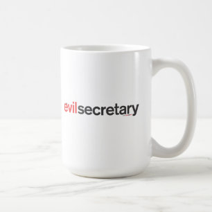 taza malvada de la secretaria