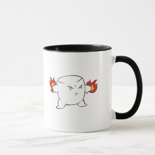 Taza malvado y aguado malvavisco