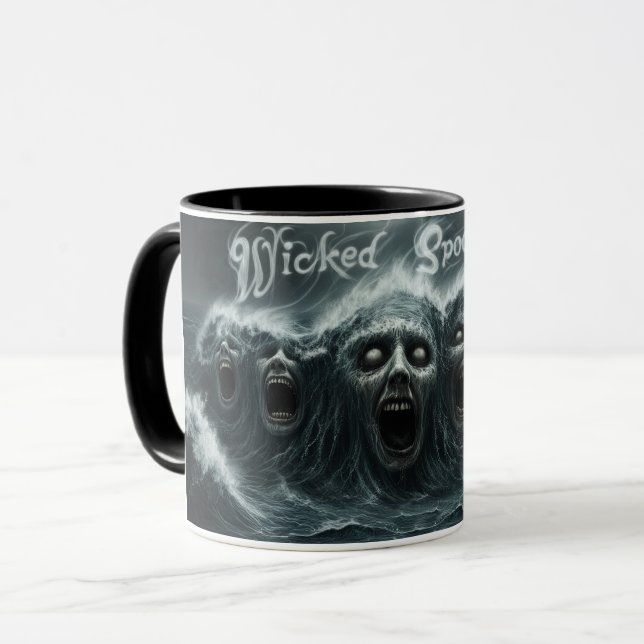 Taza Malvado Y Sombrío Maine - El grito del mar (Anverso izquierdo)