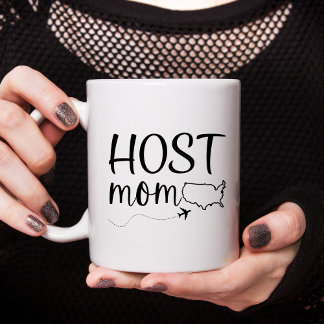Taza Mamá anfitriona personalizada Mug, regalo de Au Pa
