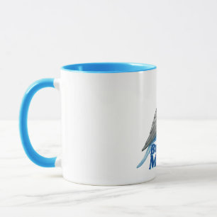 Taza Mamá Azul Budgie Mug