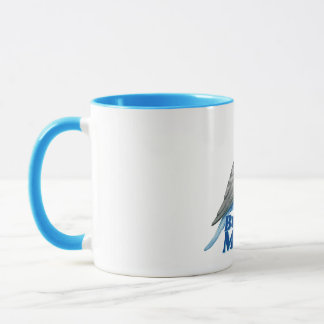 Taza Mamá Azul Budgie Mug