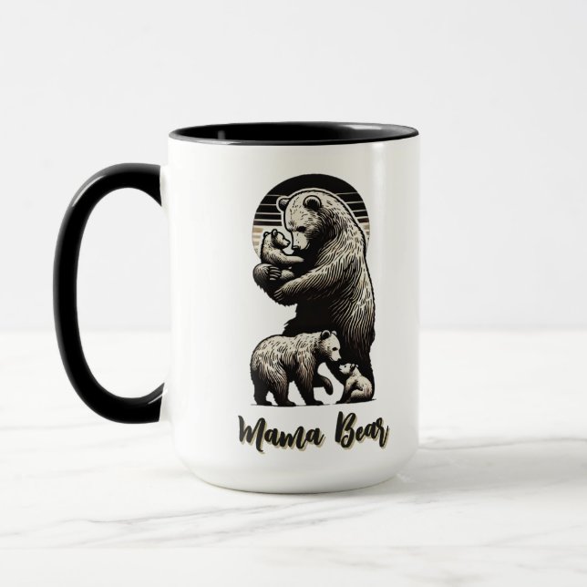 Taza Mama Bear - Personalizable Mug (Izquierda)