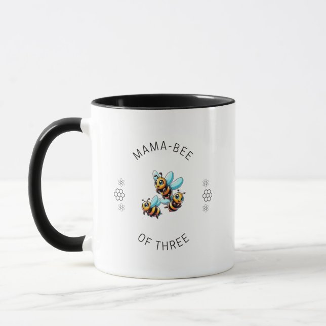 Taza Mama-Bee De Tres (Izquierda)