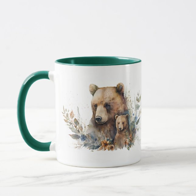 Taza Mama Brown Bear and Cub Mug (Izquierda)