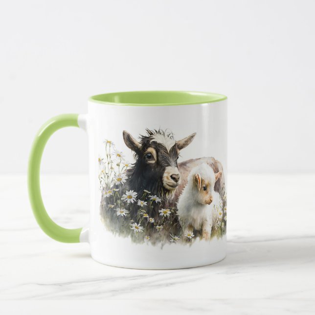 Taza Mamá Cabra y Cabrito (Izquierda)