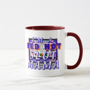 Taza Mamá caliente Mug de la ranura