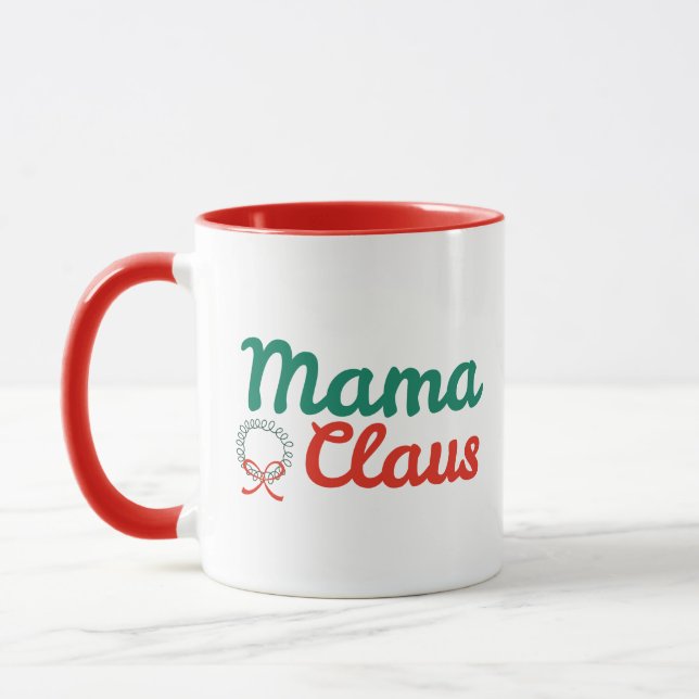 Taza Mama Claus Mug (Izquierda)