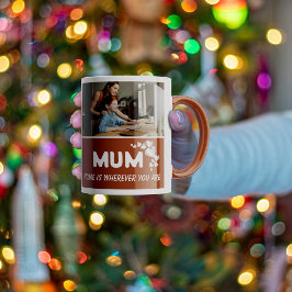 Taza Mamá Collage de fotos Personalizado Coffee Mug
