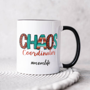Taza Mamá Coordinadora de Caos