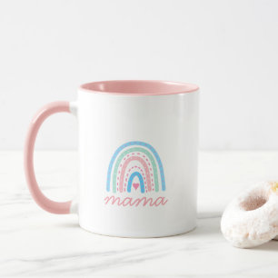 Taza Mama Cute Rainbow Coffee Mug