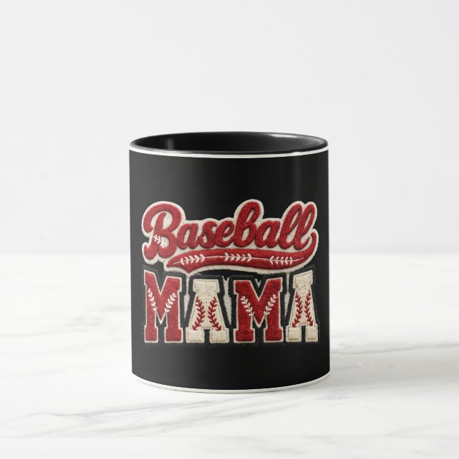 Taza Mamá de béisbol (Centro)