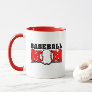 Taza Mamá de béisbol