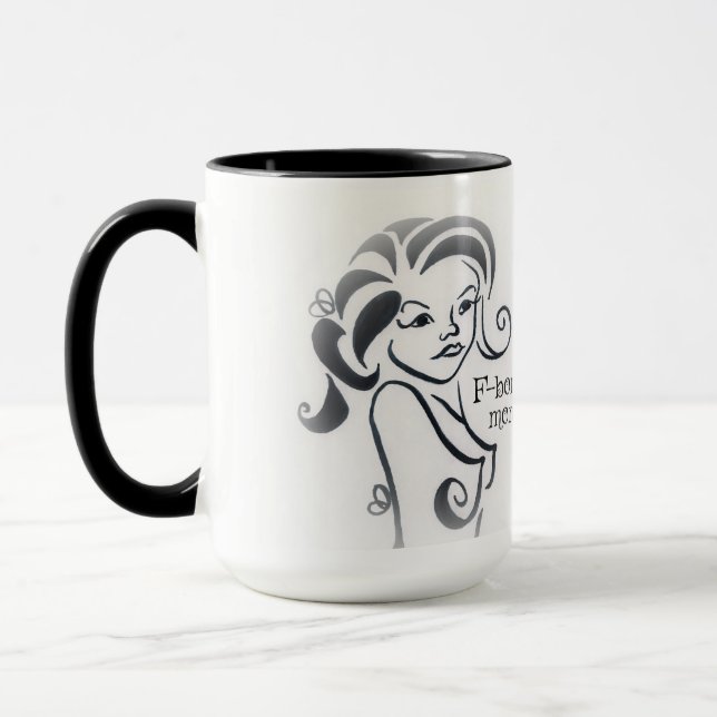 Taza Mamá de la F-Bomba (Izquierda)