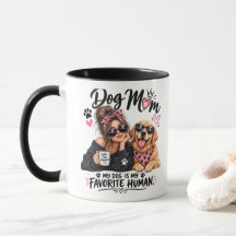 Mamá de Perro Adorable Retriever Dorado Amante del