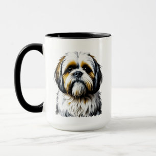 Taza Mamá de Shih Tzu   Amantes de Perros