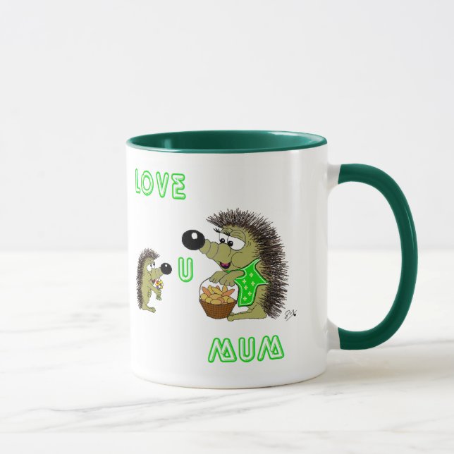 Taza Mamá del amor U (Derecha)