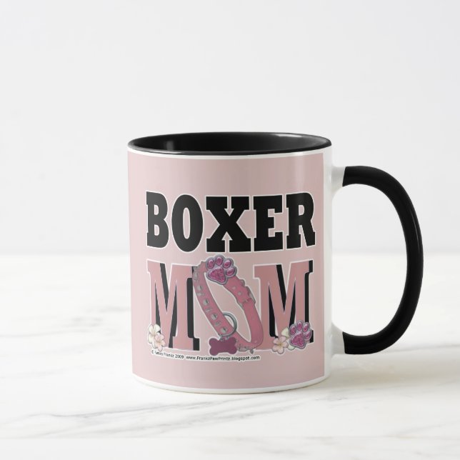 Taza MAMÁ del boxeador (Derecha)