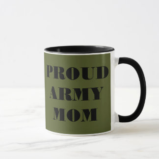 Taza Mamá del ejército orgullosa