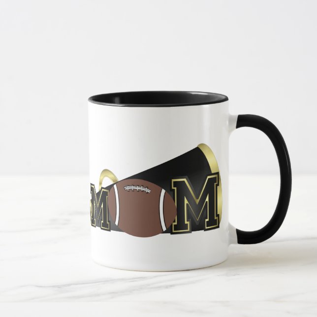 Taza Mamá del fútbol animada Mug (Derecha)