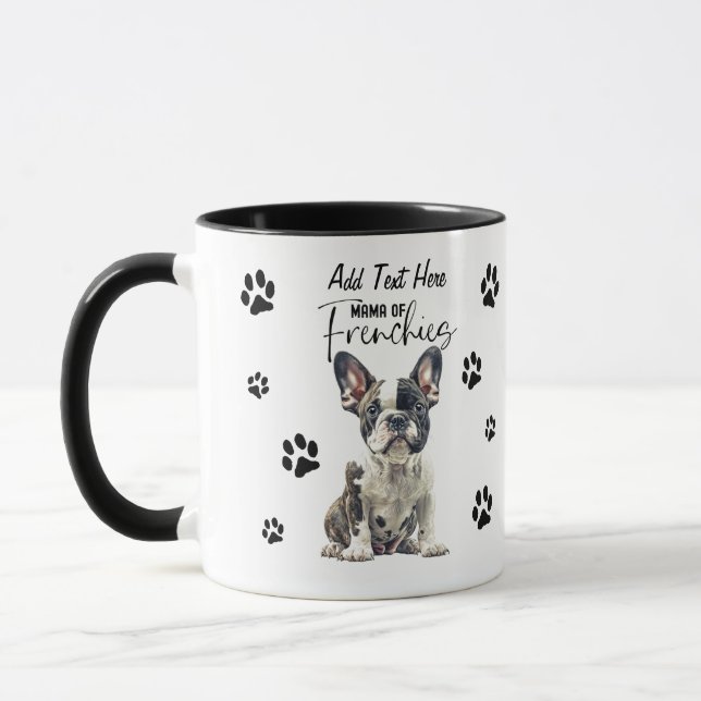 Taza Mamá del Mascota encantador de los franceses (Izquierda)