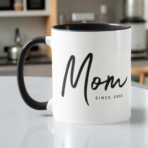 Taza Mamá desde el 20XX Moda simple moderna