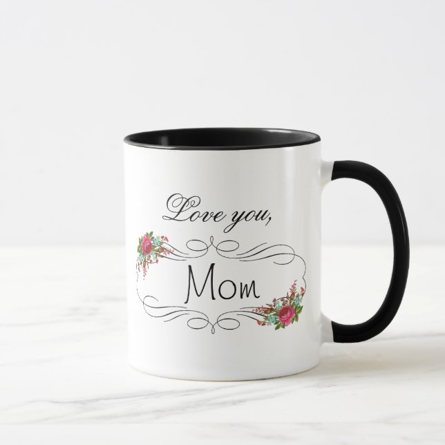 Taza Mamá, Día de la Madre Café Mug (Derecha)