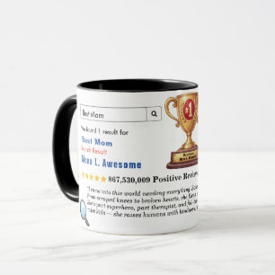Taza Mamá divertida y la mejor