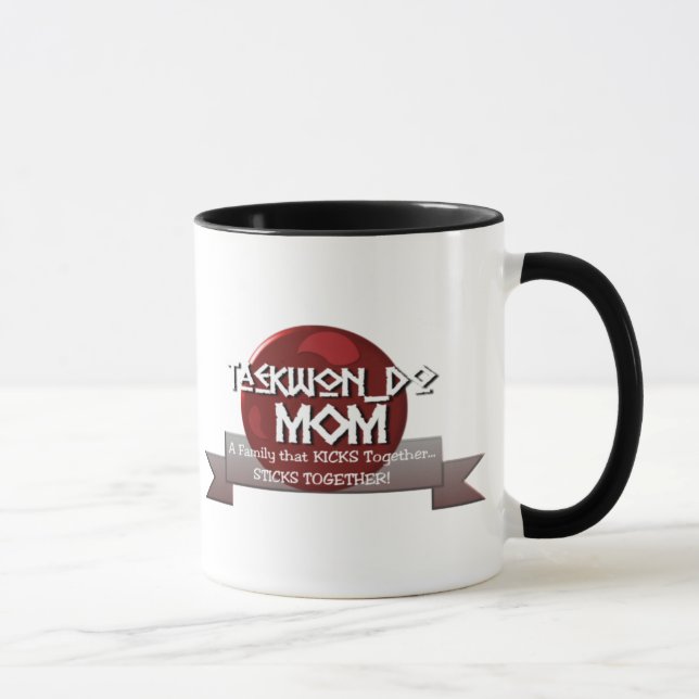 TAZA MAMÁ EL TAEKWONDO DE TKD (Derecha)