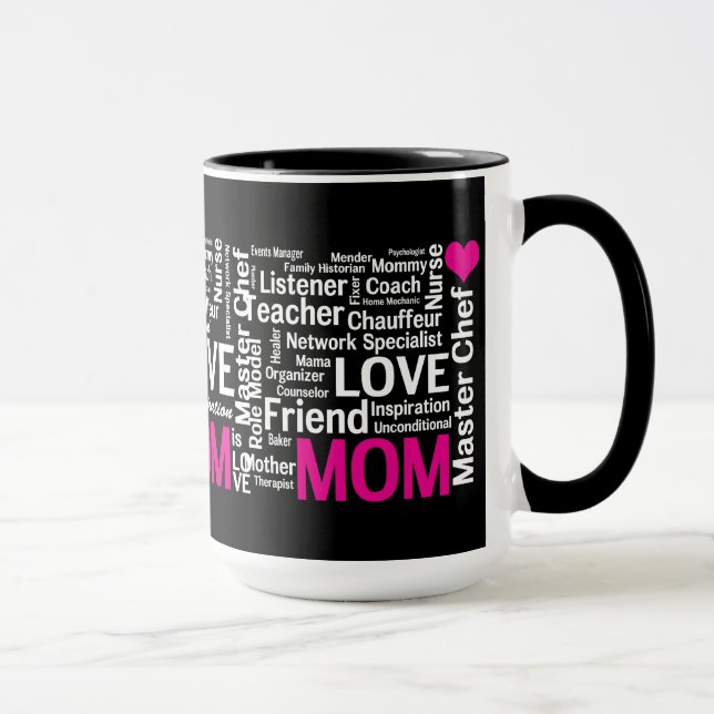 Taza ¡MAMÁ es AMOR y mucho más! (Derecha)