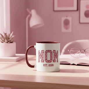 Taza Mamá Est 2026 Personalizado Día de la Madre 