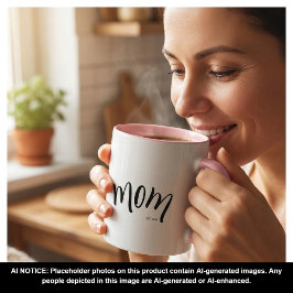 Taza Mamá Estableció Elegante Estilo Personalizado Año