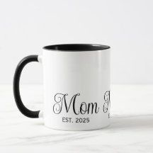 Mamá Estableció Nuevo Regalo de Mamá Café de Dos T