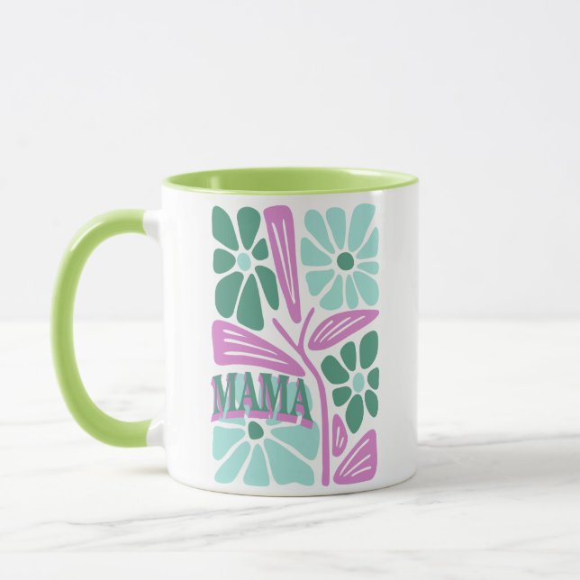 Taza Mamá Floral Caprichosa  (Izquierda)