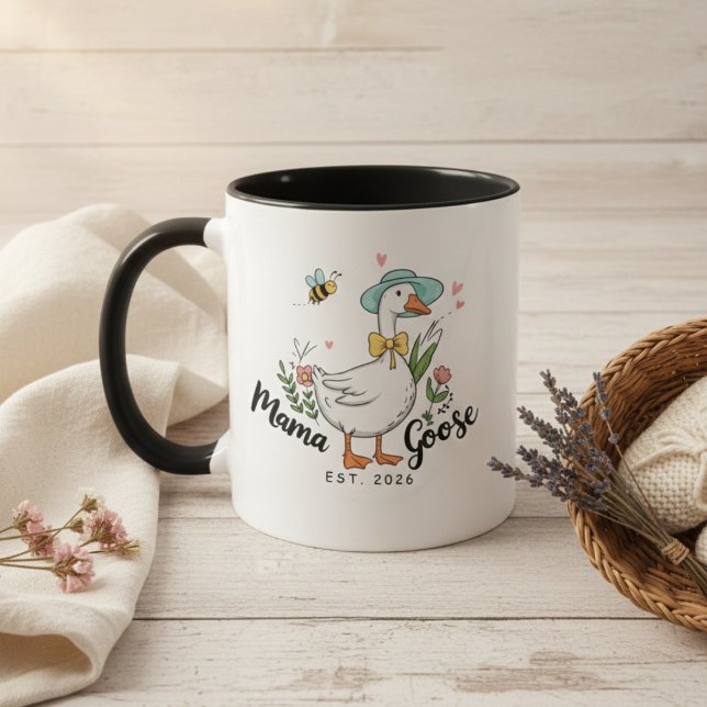 Taza Mama Goose Est Estilo Dulce Maternidad (Subido por el creador)