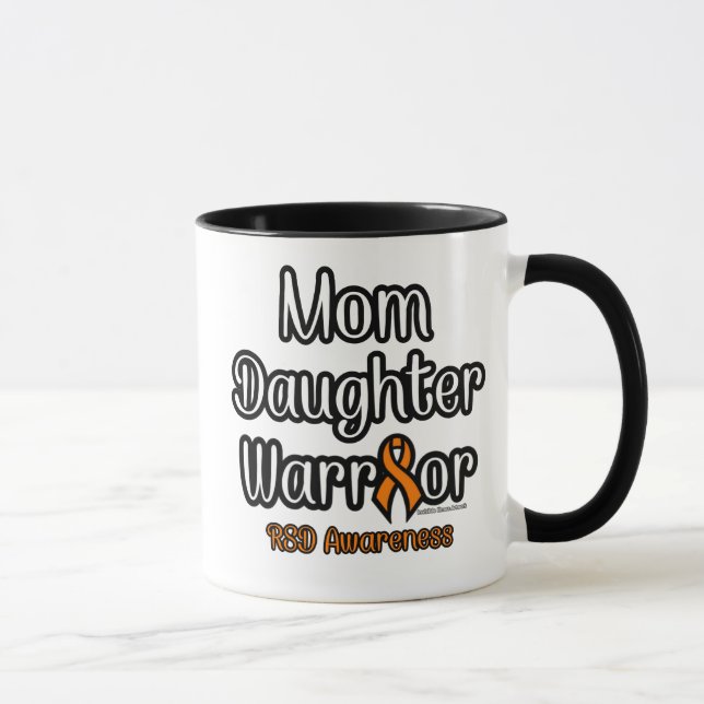 Taza Mamá hija guerrera... RSD (Derecha)