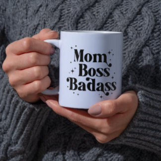 Taza Mamá Jefe Badass Café Mug No Esposa