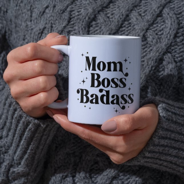Taza Mamá Jefe Badass Café Mug No Esposa (Subido por el creador)